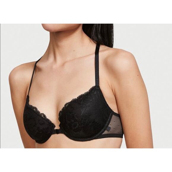 Victoria's Secret Sexy Lace Lightly-Lined
Triangle Lace Racerback Bra Size 36DD - Picture 1 of 8